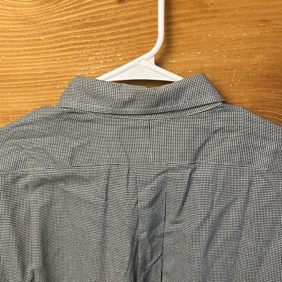 Ralph Lauren Mens Gray checkered Long Sleeve Button Up Shirt 16 1/2 32/33 Cotton - Picture 8 of 8